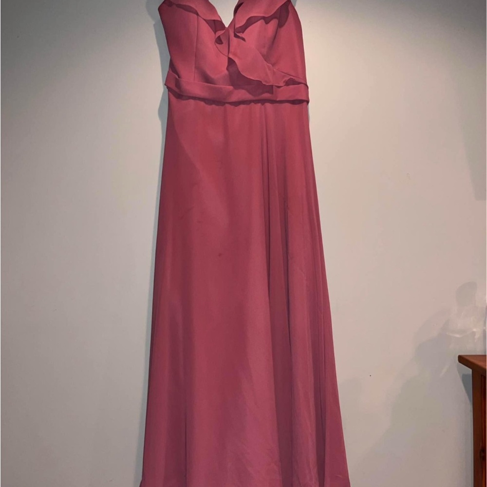 Elegant Blush Rose Dress